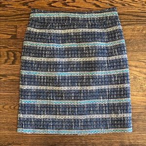 Tory Burch Size 4 Tweed Darren Skirt